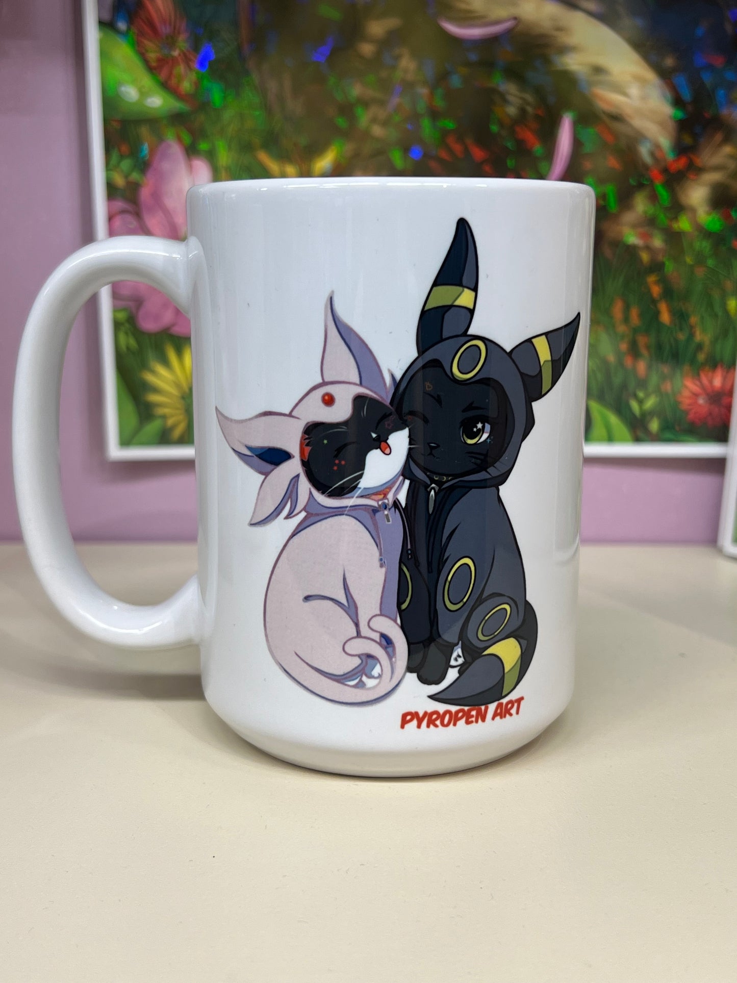 Raven and Suki Cosplay Mug-Pyropen Art