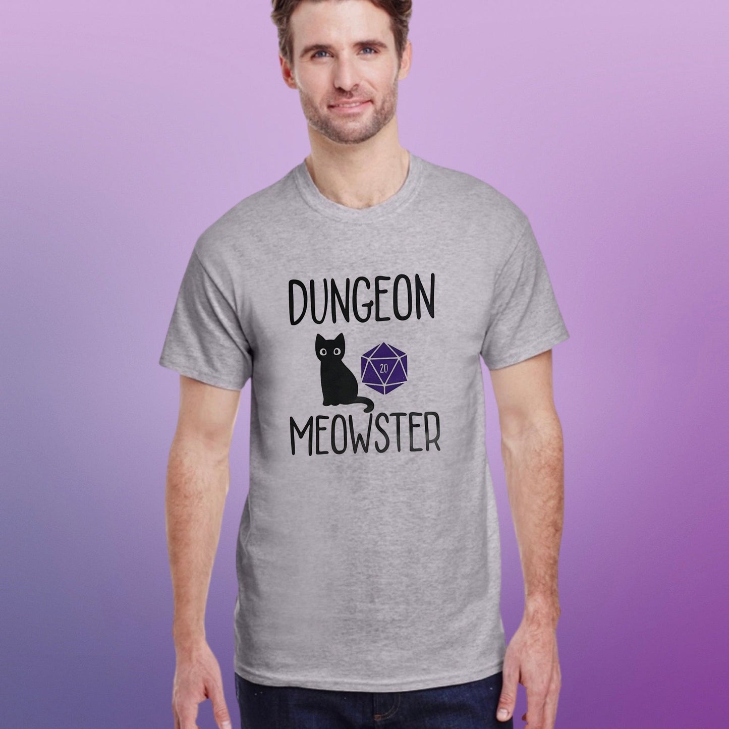 Dungeon Meowster Tee
