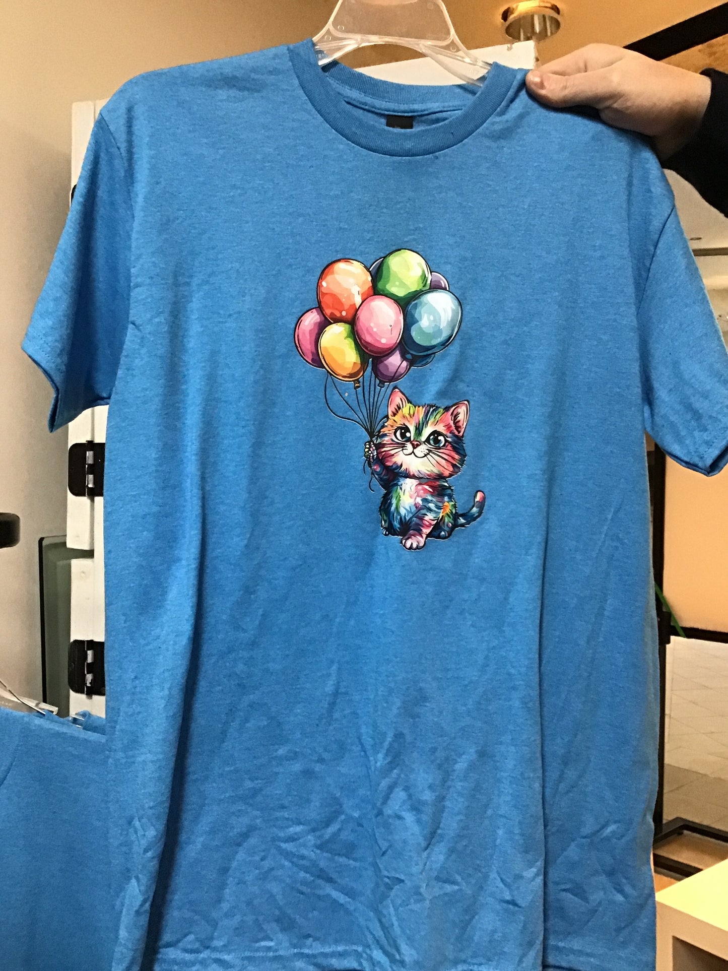 Cute Cat Balloon Tee