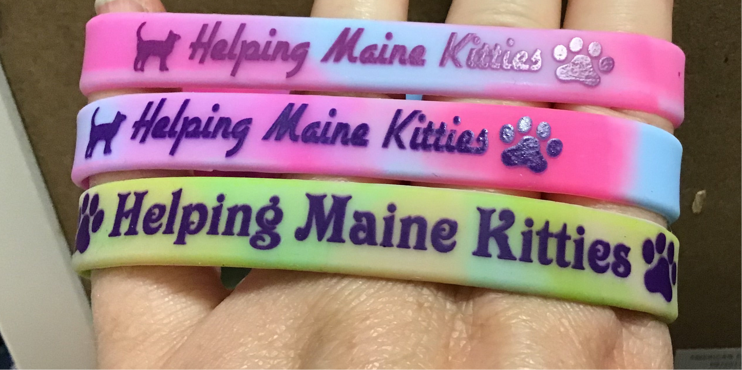 Cat Life Maine Silicone Bracelets