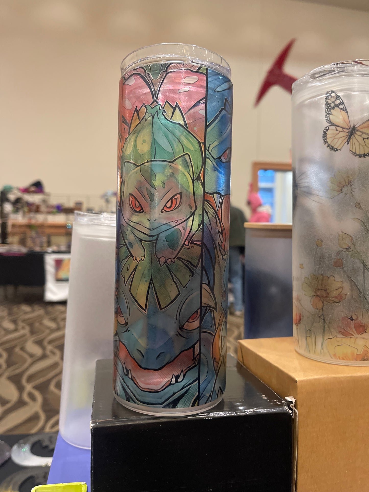 Catch Them All– 20oz Glow-in-the-Dark Glass Tumbler