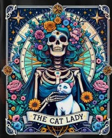 The Cat Lady Tarot Shirt
