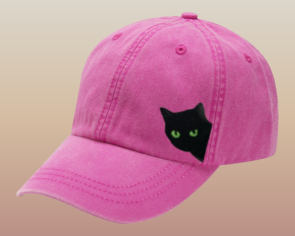 Creeper Cat Pigment Dyed Cap