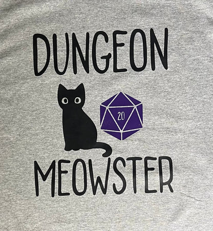 Dungeon Meowster Tee