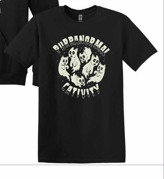 Purranormal Cativity Glow-in-the-Dark Tee