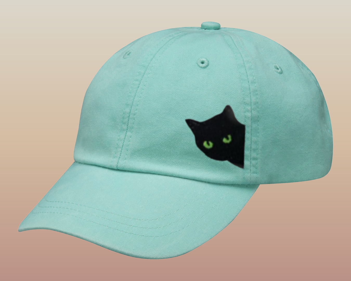 Creeper Cat Pigment Dyed Cap