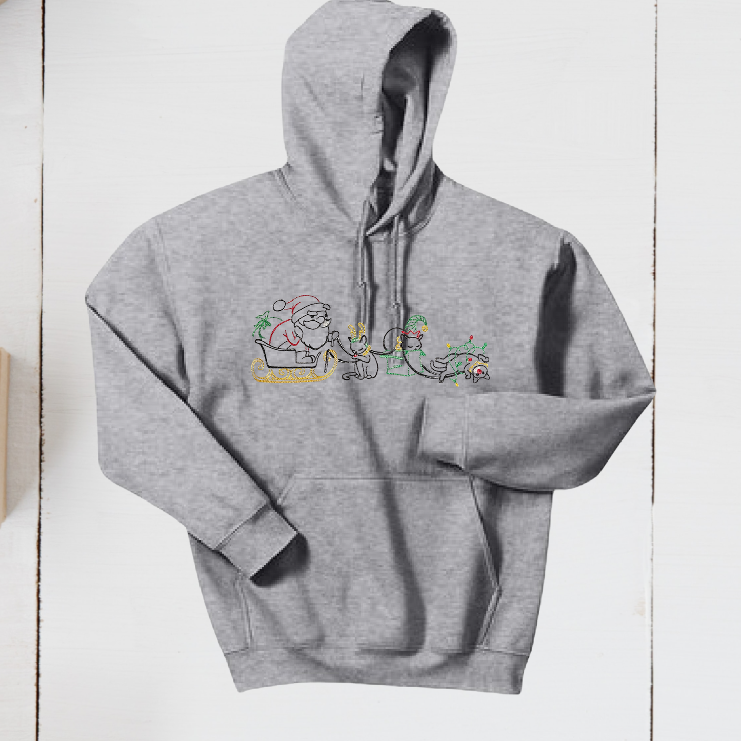 Santa’s Catdeer Hoodie